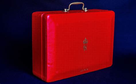 the king's red box.